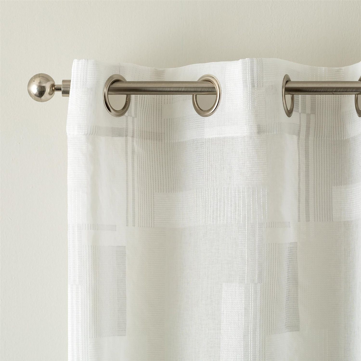 CARILLO HOME - Tenda Varsavia Jacquard Grigio 140x290 cm